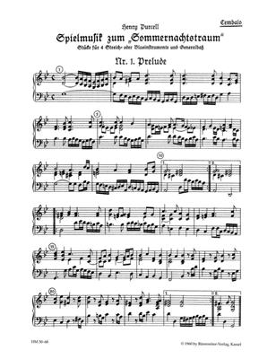 Henry Purcell: Spielmusik zum Sommernachtstraum: Streichensemble