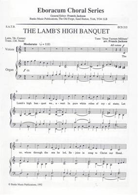 The Lambs High Banquet: (Arr. Francis Jackson): Gemischter Chor mit Begleitung