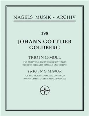 Johann Gottlieb Goldberg: Sonate fur zwei Violinen & BC: Kammerensemble