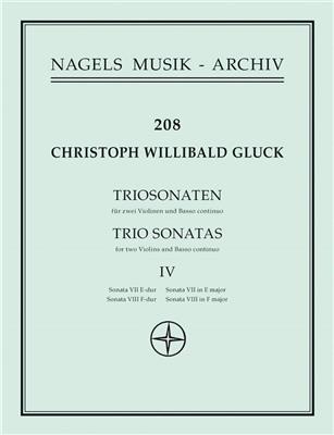 Christoph Willibald Gluck: Zwei Triosonaten: Violin Duett