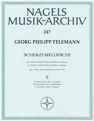Georg Philipp Telemann: Scherzi melodici Vol 2: Kammerensemble