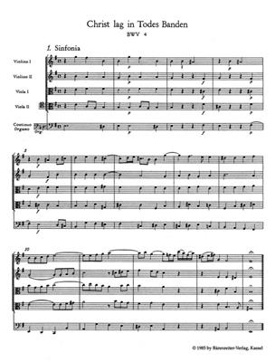 Johann Sebastian Bach: Cantata BWV 4 Christ lag In Todes Banden: Gemischter Chor mit Ensemble