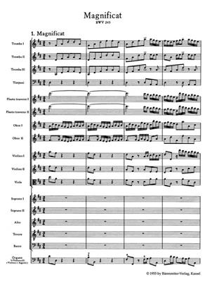 Johann Sebastian Bach: Magnificat In D: Gemischter Chor mit Ensemble