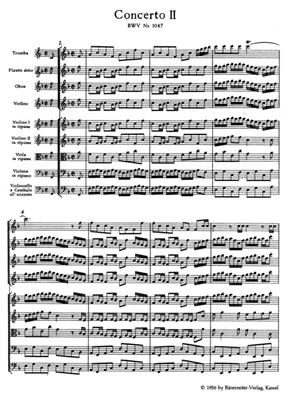 Johann Sebastian Bach: Brandenburg Concerto No.2 In F, BWV 1047: Orchester
