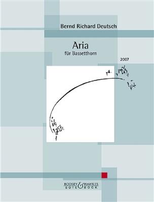Bernd Richard Deutsch: Aria Nr. 20: Klarinette Solo