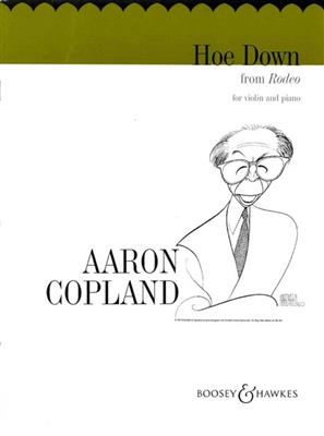 Aaron Copland: Hoe Down: Violine mit Begleitung