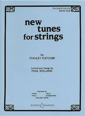 Stanley Fletcher: New Tunes for Strings Vol. 1 - Teacher's Book: (Arr. Paul Rolland): Kammerensemble