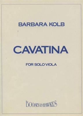 Barbara Kolb: Cavatina: Viola Solo