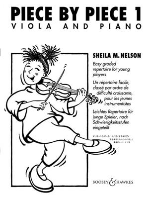 Sheila Mary Nelson: Piece By Piece Vol. 1: Viola mit Begleitung