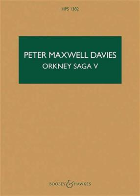 Peter Maxwell Davies: Orkney Saga V: Gemischter Chor mit Ensemble