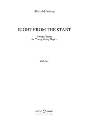 Right from the Start: Cello mit Begleitung