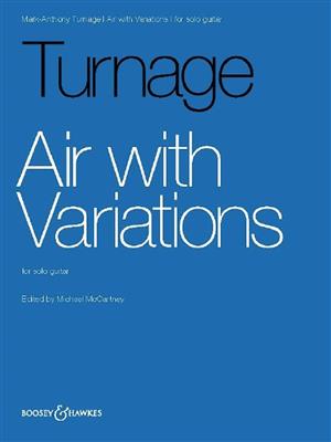 Mark-Anthony Turnage: Air With Variations: Gitarre Solo