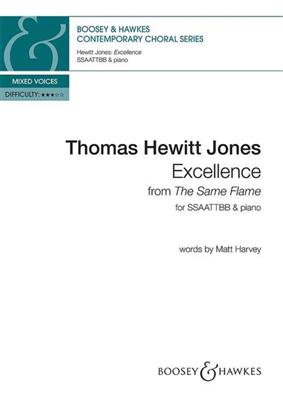 Thomas Hewitt Jones: Excellence: Gemischter Chor mit Klavier/Orgel