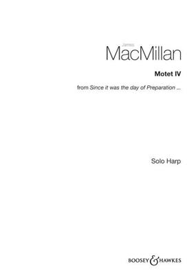 James MacMillan: Motet IV: Harfe Solo