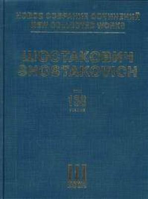 Dimitri Shostakovich: Neue Gesamtausgabe Bd. 138 op. 97: Orchester