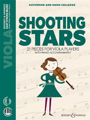 Hugh Colledge: Shooting Stars: (Arr. Sheila Mary Nelson): Viola mit Begleitung