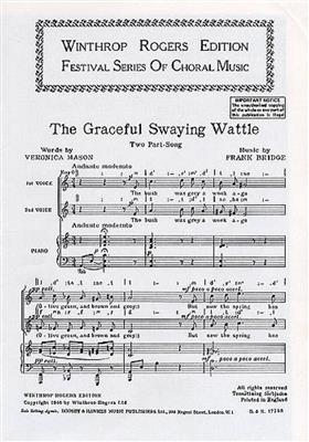 Frank Bridge: Graceful Swaying Wattle: Frauenchor mit Klavier/Orgel