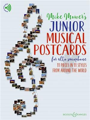 Mike Mower: Junior Musical Postcards for Alto Saxophone: Altsaxophon