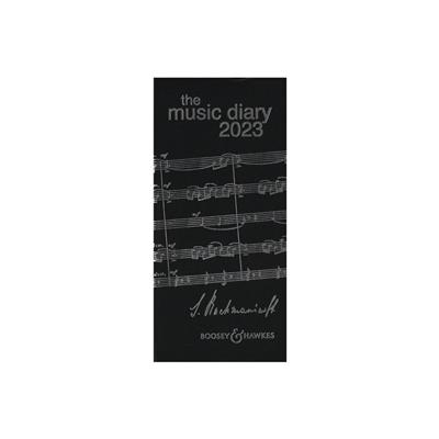 Music Diary 2023 - Black