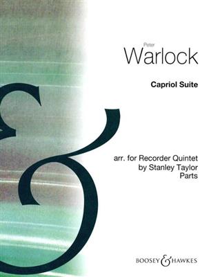 Peter Warlock: Capriol Suite: (Arr. Stanley Taylor): Blockflöte Ensemble