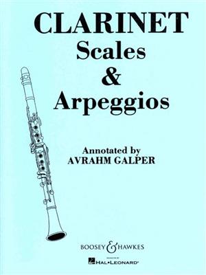 Avrahm Galper: Scales & Arpeggios: Klarinette Solo