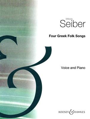 Matyas Seiber: 4 Greek Folksongs: Streichorchester mit Solo