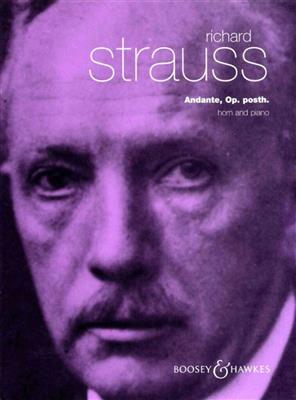 Richard Strauss: Andante: Horn mit Begleitung