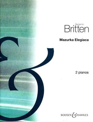 Benjamin Britten: Mazurka Elegiaca Op.23 No.2: Klavier Duett