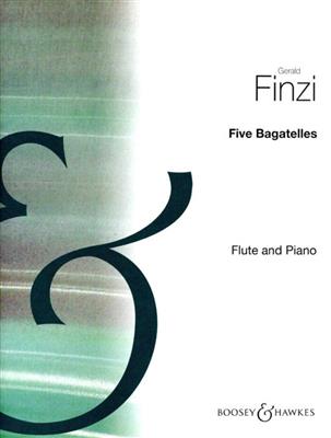 Gerald Finzi: Five Bagatelles: (Arr. Terence Allbright): Flöte mit Begleitung