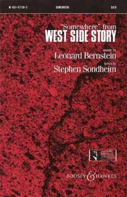 Leonard Bernstein: Somewhere (SATB): Gemischter Chor mit Klavier/Orgel