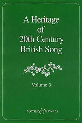 A Heritage of 20th Century Vol. 3: Gesang mit Klavier