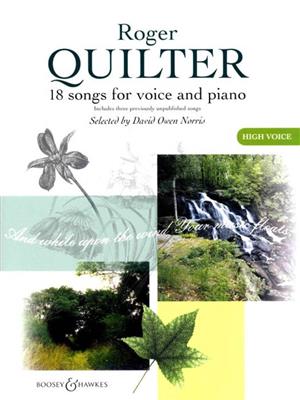 The Roger Quilter Songbook: Gesang mit Klavier