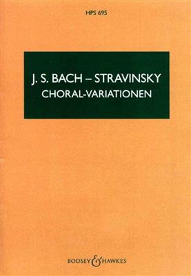 Igor Stravinsky: Choralvariationen: Gemischter Chor mit Ensemble