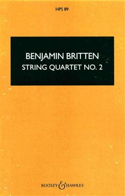 Benjamin Britten: String Quartet No. 2 C major op. 36: Streichquartett
