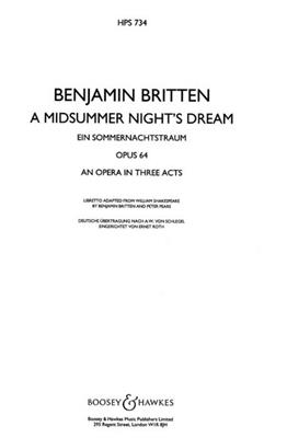 Benjamin Britten: A Midsummer Night's Dream Op. 64: Gemischter Chor mit Ensemble