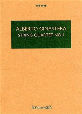 Alberto Ginastera: String Quartet No. 1 op. 20: Streichquartett