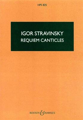 Igor Stravinsky: Requiem Canticles: Gemischter Chor mit Ensemble