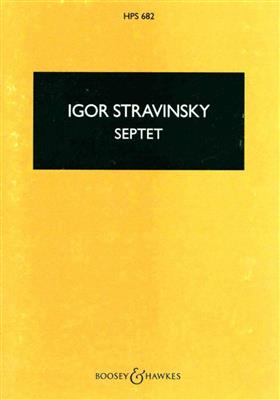 Igor Stravinsky: Septet: Kammerensemble