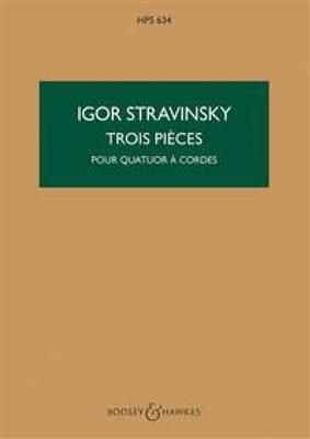 Igor Stravinsky: Three Pieces: Streichquartett