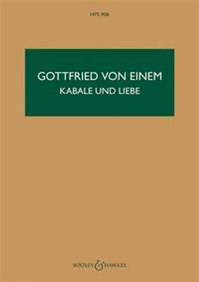 Gottfried von Einem: Kabale und Liebe op. 44: Gemischter Chor mit Ensemble