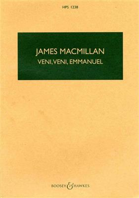 James MacMillan: Veni Veni Emmanuel: Orchester mit Solo
