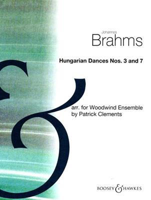 Johannes Brahms: Hungarian Dances Nos. 3-7: (Arr. Patrick Clements): Bläserensemble