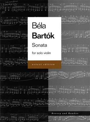 Béla Bartók: Sonata For Violin Solo: Violine Solo