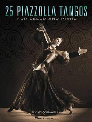 Astor Piazzolla: 25 Piazzolla Tangos: Cello mit Begleitung