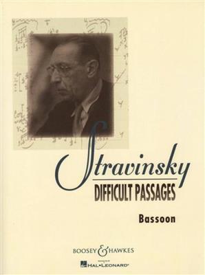 Igor Stravinsky: Difficult Passages: (Arr. Frank A. Morelli): Fagott Solo