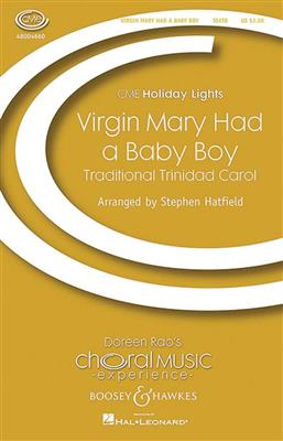 Stephen Hatfield: Virgin Mary had a baby boy: Gemischter Chor mit Begleitung