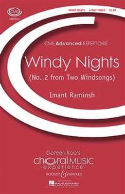 Imant Raminsh: Windy Nights: Kinderchor mit Begleitung