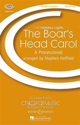Stephen Hatfield: Boar's Head Carol: Gemischter Chor A cappella