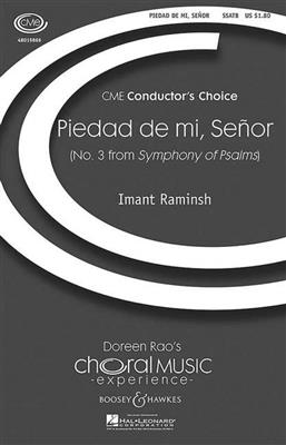 Imant Raminsh: Piedad De Mí, Señor: Gemischter Chor mit Klavier/Orgel