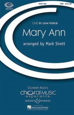 Mary Ann: (Arr. Mark Sirett): Männerchor mit Klavier/Orgel